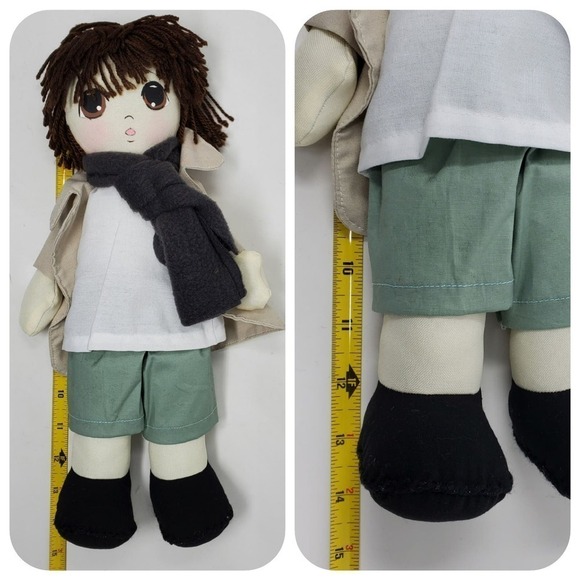 BTS Idol Group Band Iconic Plush Handmade Toy Doll 14" Tall Bundle of 5 Handmade - Picture 9 of 11